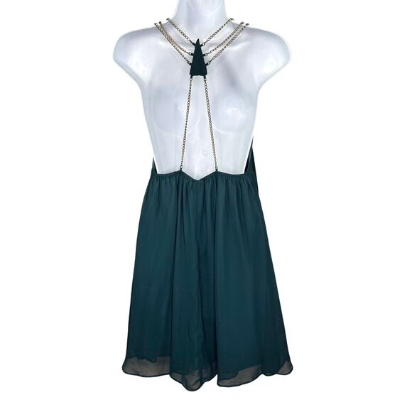 Louella Rose Chain Strap Open Back Sleeveless Dress Small NWT - Picture 3 of 11